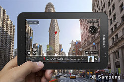 Das Samsung Galaxy Tab ist mit einer 1,3-Megapixel-Kamera ausgerüstet